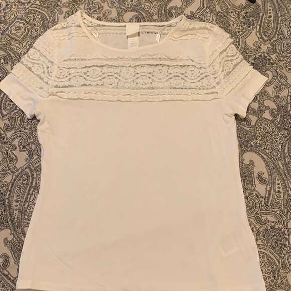 H&M White Blouse 👚 - Picture 1 of 4